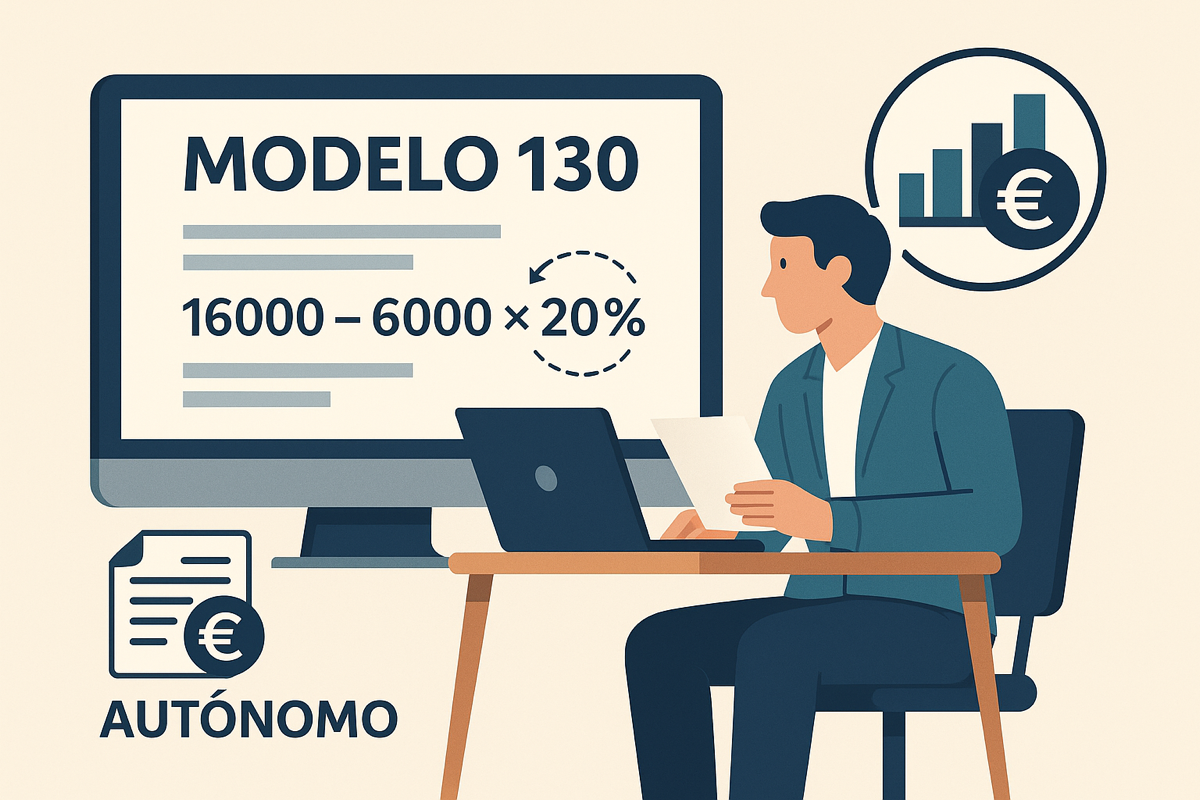 modelo 130 autónomos