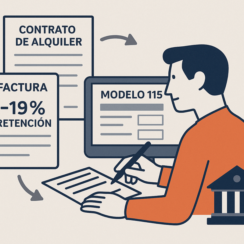 modelo 115 autónomos