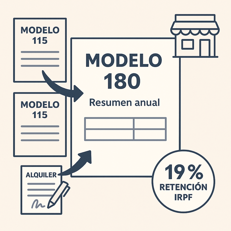 modelo 180 resumen anual alquiler