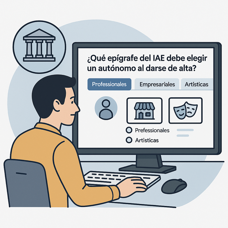 epígrafe IAE autónomos