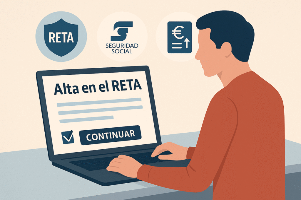 alta RETA autónomos