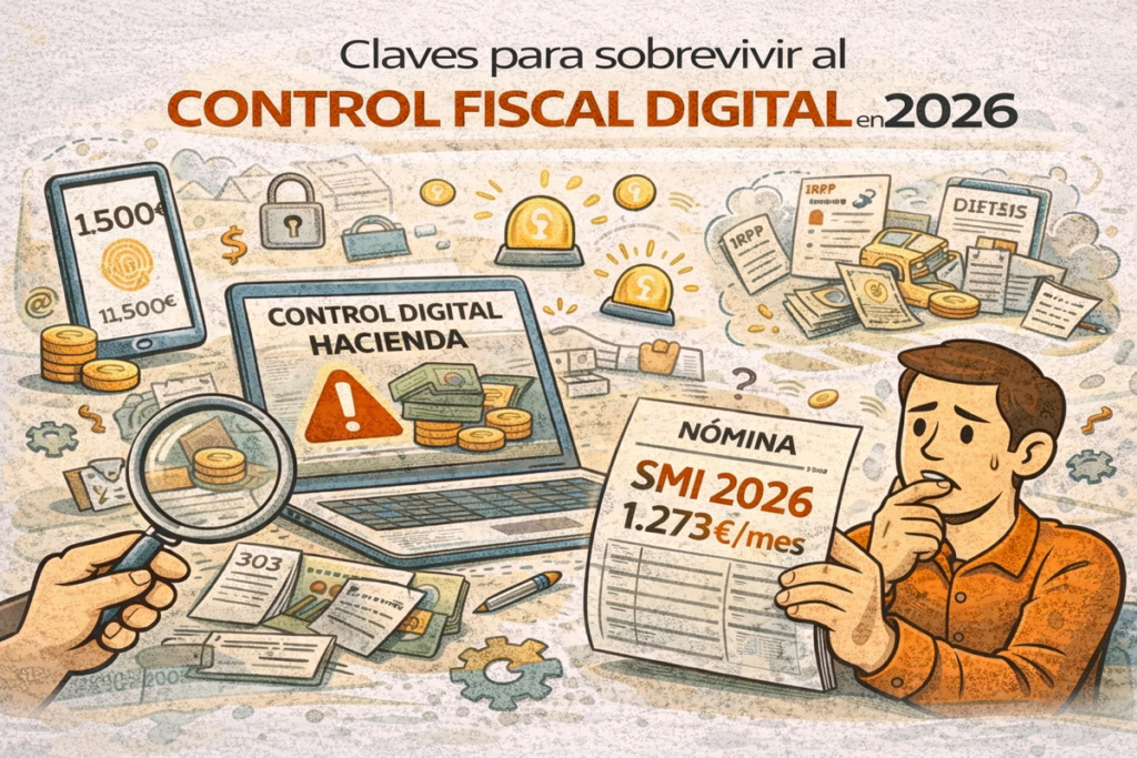 Evita sanciones de Hacienda adaptándote al nuevo control fiscal digital en 2026.